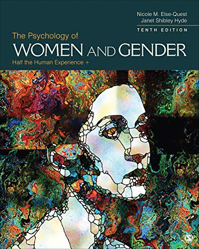 Cover of The Psychology of Women and Gender: Half the Human Experience +